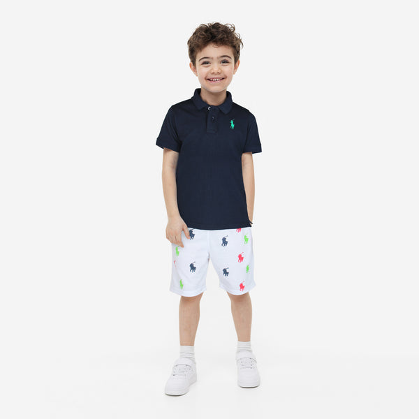 PRL Polo Navy with white Shorts suit (FS20975)