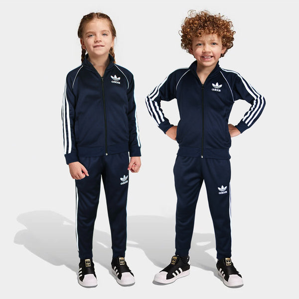 ADS Navy Blue three stripe Tracksuit (FS68763)