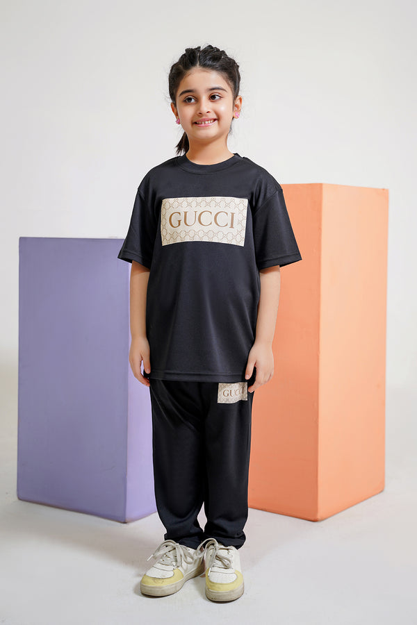 GUCI BLACK GIRL TRACKSUIT(KS-00532)