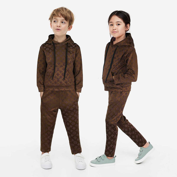 LVX Flock Unisex Hoodie Tracksuit (SN-68011)