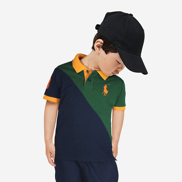 RL Green Navy Polo (FS-12176)