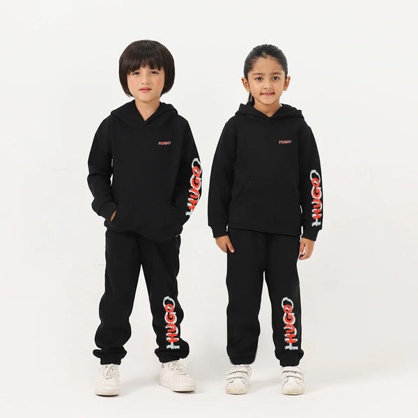 HGO BSS Black Unisex Tracksuit (FS68723)