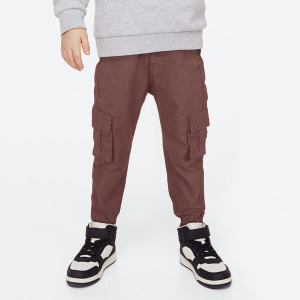 MNG Stretchable Unisex brown Jogger Pant (RP-3152)