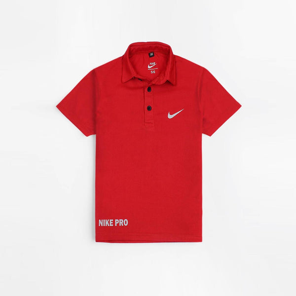 NKE Dri-fit Polo Red (SN-1817)