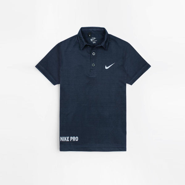 NKE Dri-fit Polo Navy Blue (SN-1827)