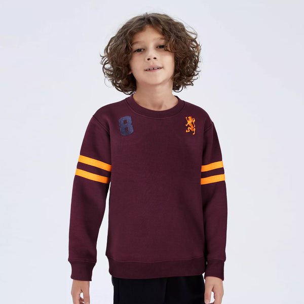 JRDNO Mehroon sweatshirt (FS-12332)