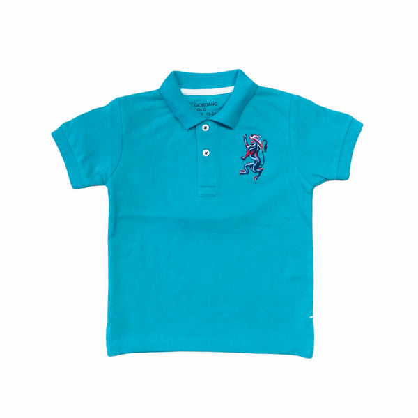 GRDNO kids polo shirt zinc clr (GR-11329)