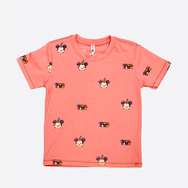 Disney Print Pink Tshirt 2476